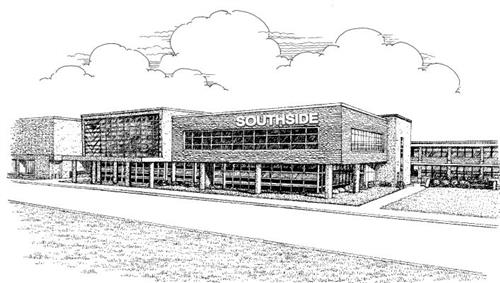 Southside High School Sketch